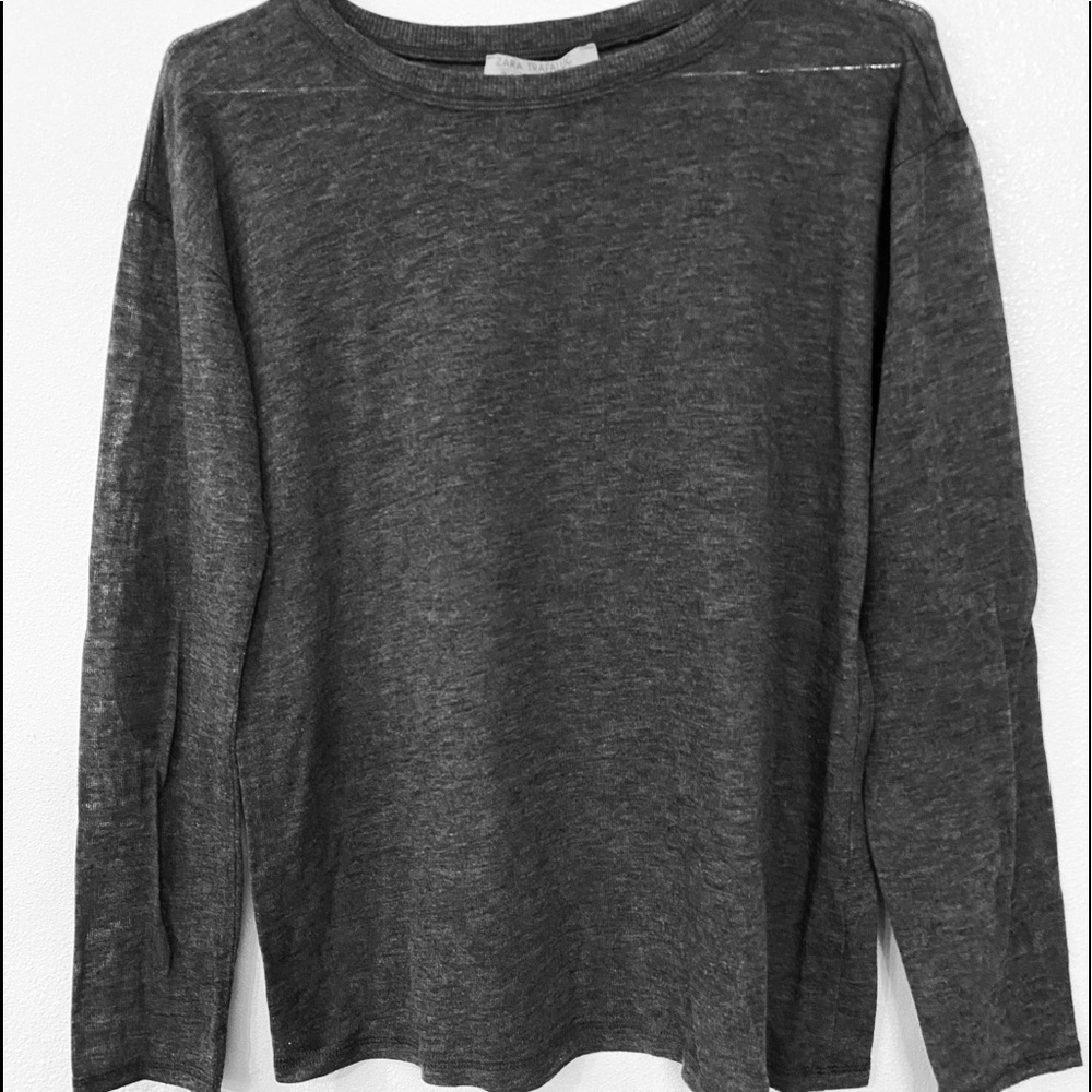 Zara Trafaluk Oversized Lightweight Tee